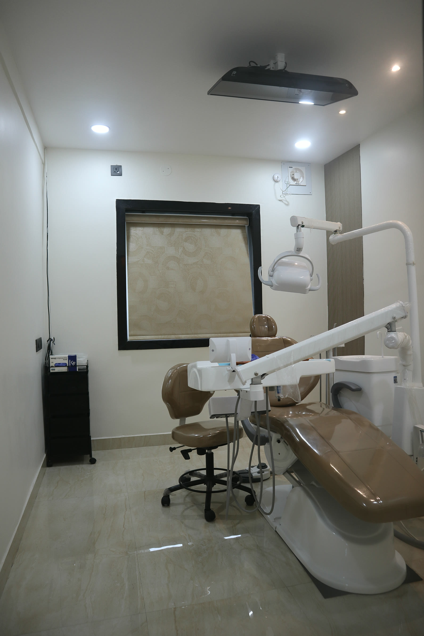 Clean treatment room at the clinic